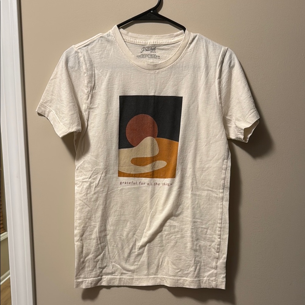 Aesthetic Cream Graphic Tee